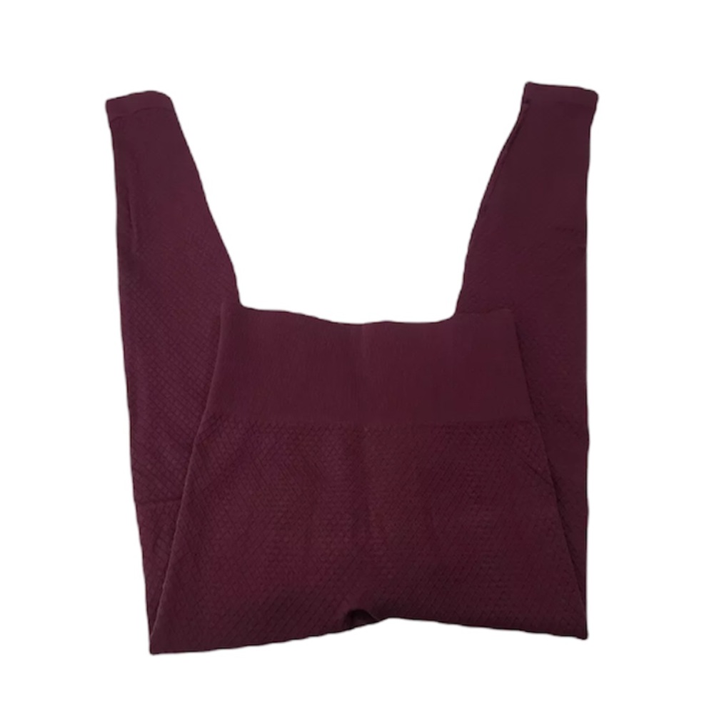 Balance Athletica Seamless Legging Amethyst Quartz Maroon Diamond Textur… - Picture 2 of 12